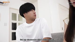 [KEED-077] While her daughter is away, her daughters boyfriend forcibly ejaculates inside her, and h