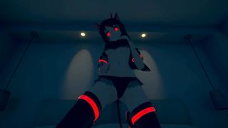 Sexy Hentai Teen Devil Dancing
