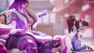 Fucking Sex Machine Overwatch D.Va Sombra