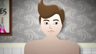 Millie Morgan - Stroking His Brush XXX