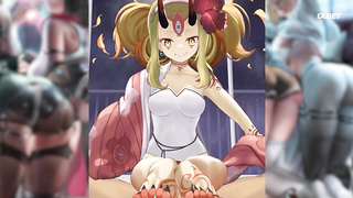 Лулу Хава, беременность, сингулярность извращенный слуга и бесконечный цикл сексуальной активности 4