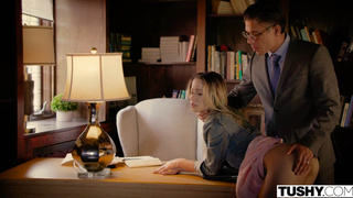 College Student Gets Anal from Teacher – fuck Rush, Mick hot