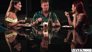 Naughty Beauty Rae Seduces BFFs ManRae xxx sex, Matthew porn