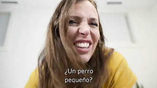 Una canguro de perrito. Sub