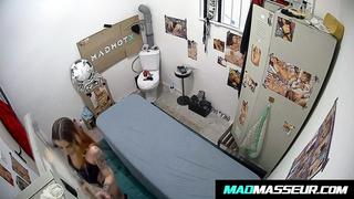 Beautiful Girl Gets Full Body Massage with happy ending - dalila dark