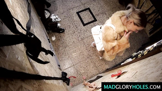 Step Mother GangBanged in GloryHole - luci angel