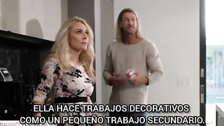 Sadie porn con el vecino sub español