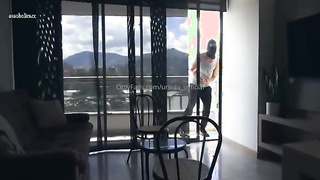 Ursula Suarez - Thick Ass Latina fucks the burglar