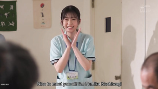 [EBWH-267] The gentle married nurse who can’t refuse is ravished by elderly men on her pure white bo 2 video