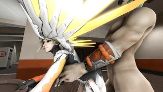 Porn Mercy + Genji nosound videogif