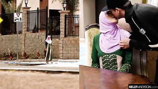 Jovencita Árabe follando sin quitarse el Hijab