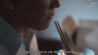 [JUQ-912] Before going to bed, my wife is always looking at her phone next to me